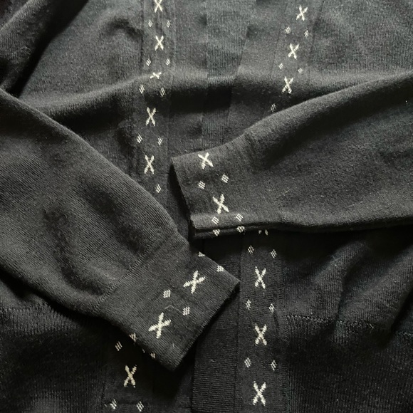 Vintage Fabrice Karel Black Open Cocoon Sweater - Picture 5 of 10